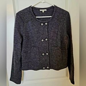 Boiled wool sweater/coat